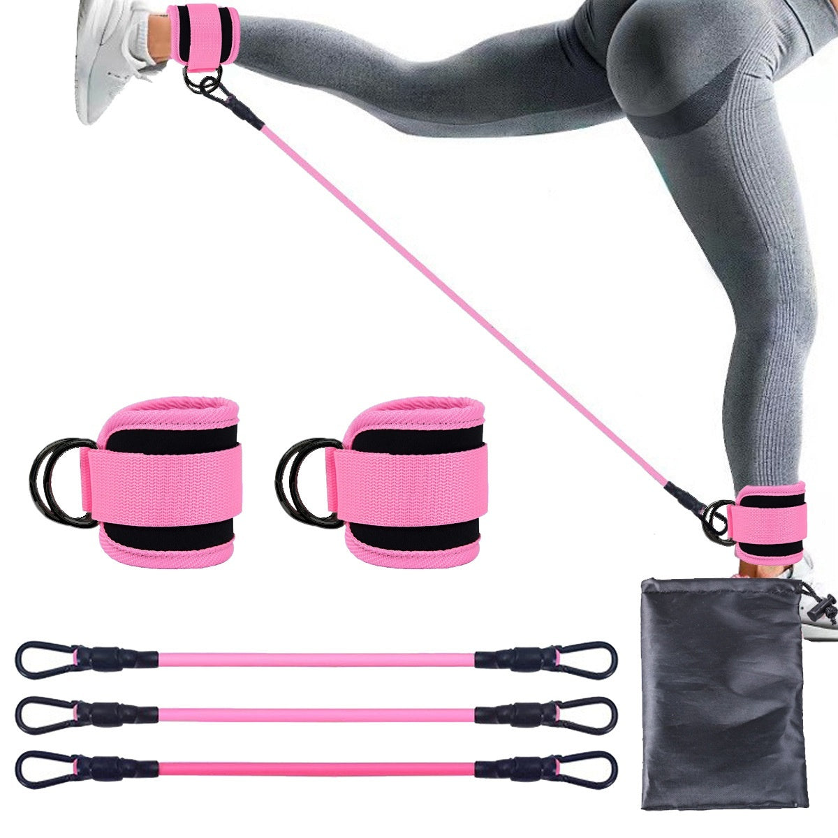 Set de Tubos de Resistencia 5 Niveles 10-30kg